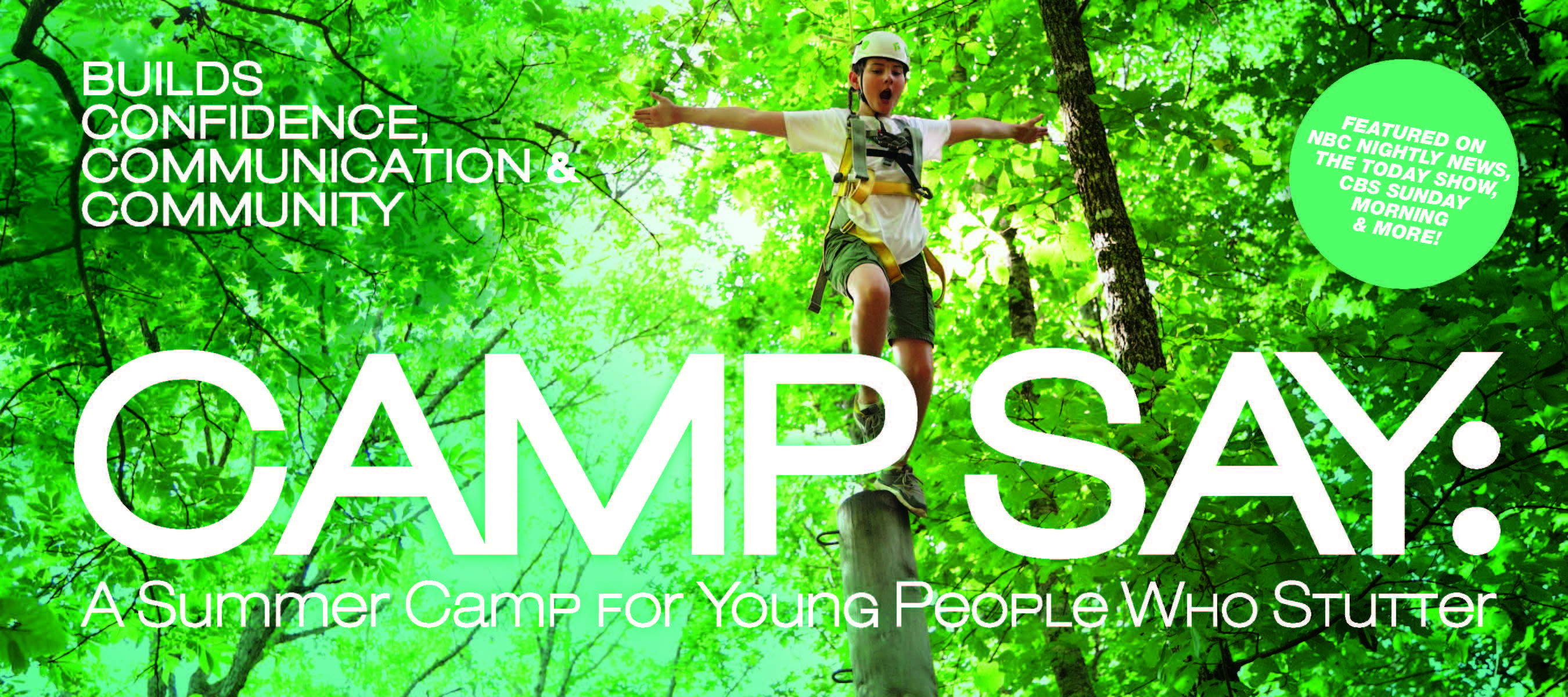 Brochures Camp SAY A Summer Camp for Young People who Stutter