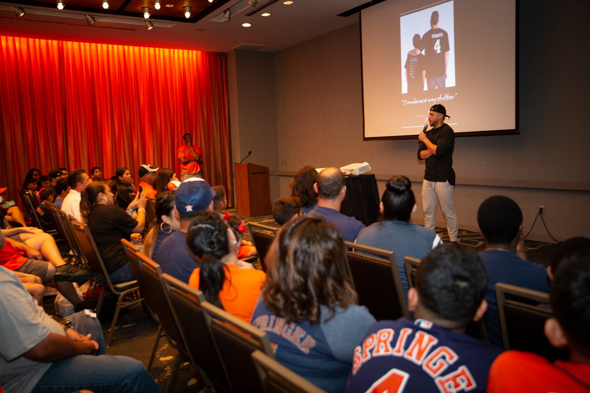 George Springer MVP Camp SAY