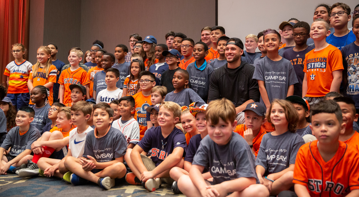 George Springer MVP Camp SAY