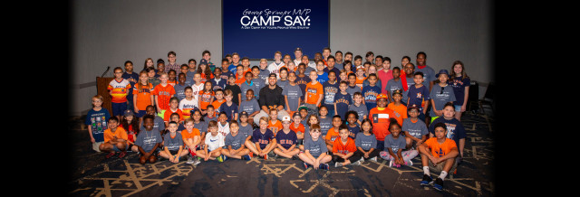 George Springer MVP Camp SAY  Camp SAY: A Summer Camp for Young