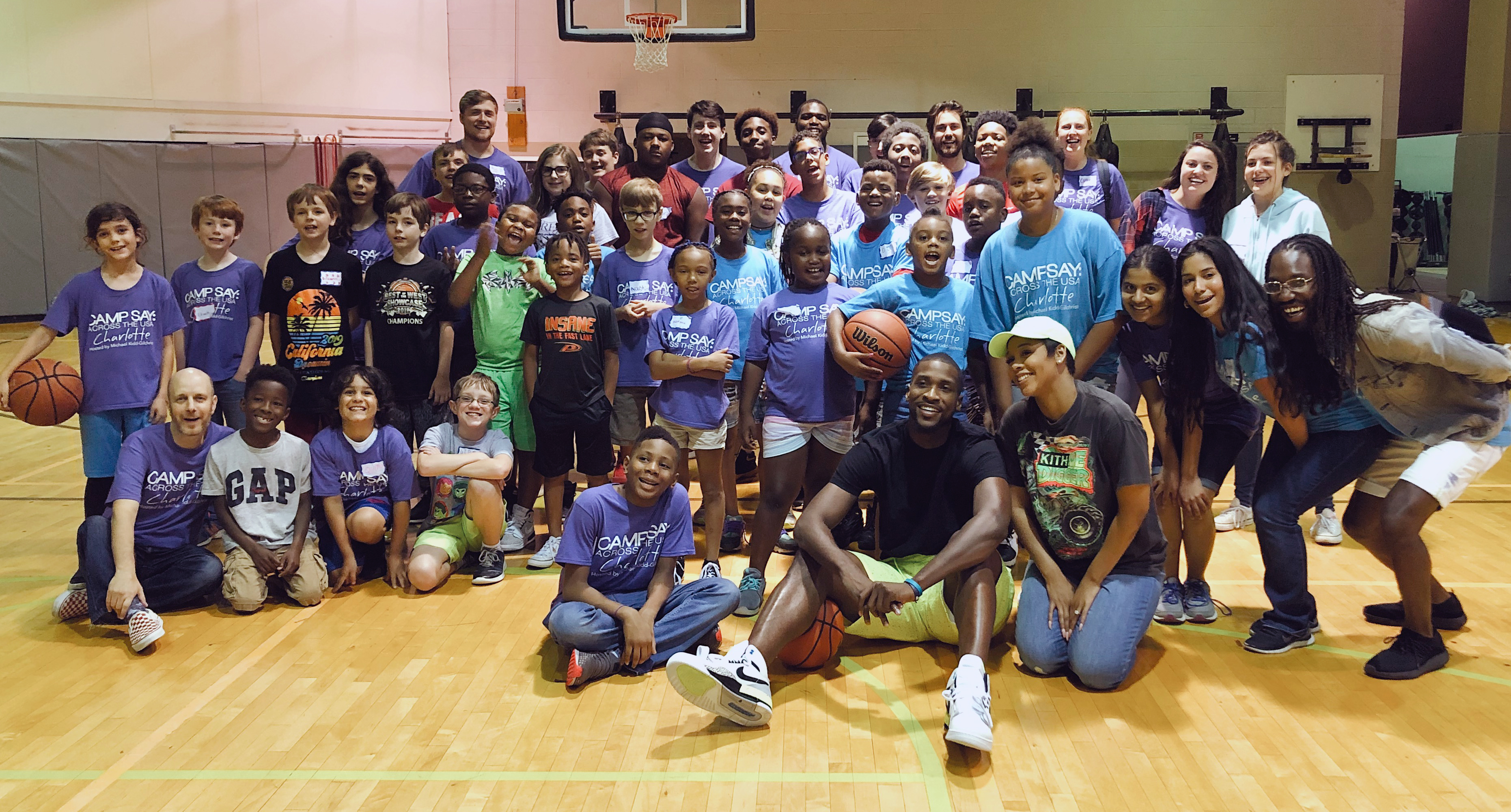 Camp SAY Across the USA: Charlotte hosted by Michael Kidd Gilchrist